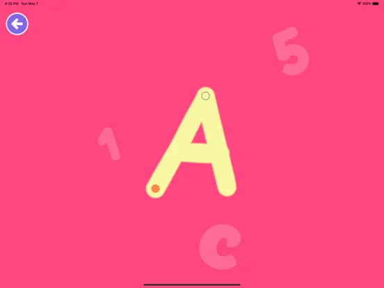 ABC 123 Letters Tracing Kids iPad  स्क्रीनशॉट