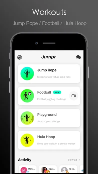 Capturas de pantalla de Jumpr - Virtual Jump Rope