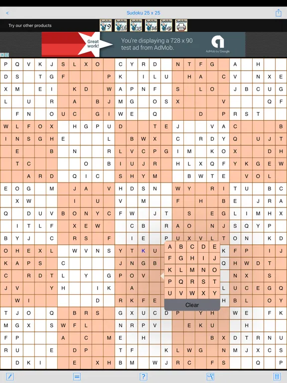 Sudoku Generator iPad  스크린샷