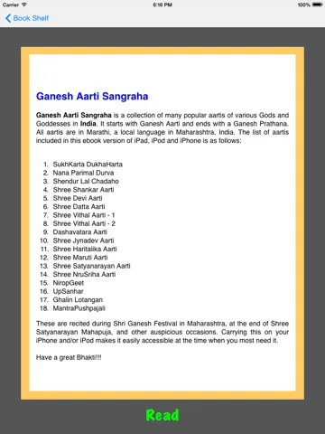 ภาพหน้าจอของ Hindu Spiritual Books iPad 