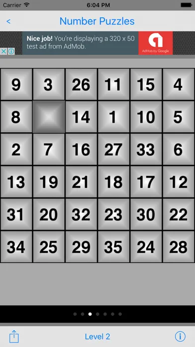 Screenshot di Number-Puzzles
