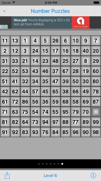 Screenshot di Number-Puzzles