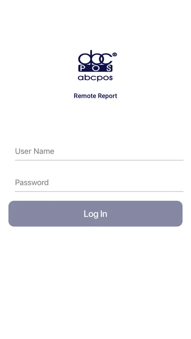 Tangkapan skrin Abcpos Report