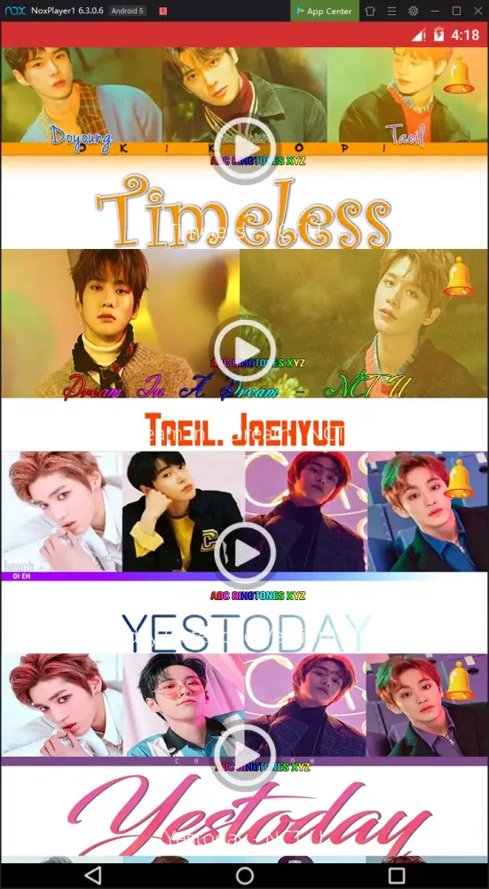 NCT U Top Ringtones Ekran Görüntüleri
