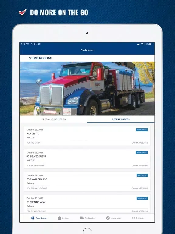 ABC Supply iPad  سکرین شاٹس