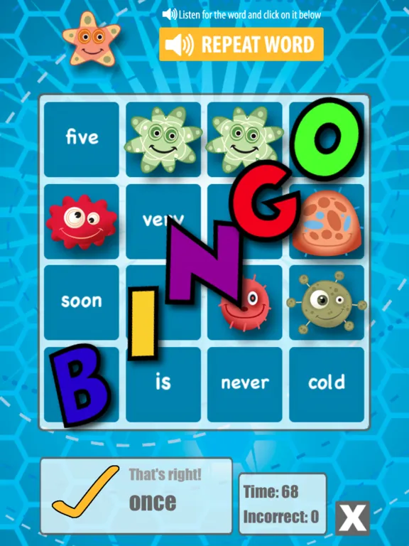 تصاویر Word BINGO iPad 