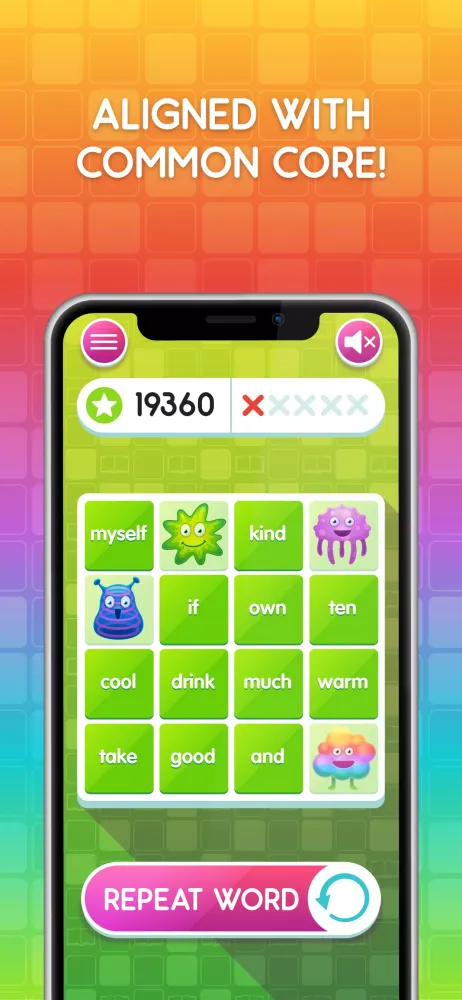 Captures d'écran de ABCya BINGO Collection