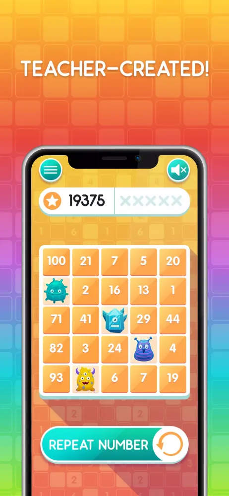 Captures d'écran de ABCya BINGO Collection