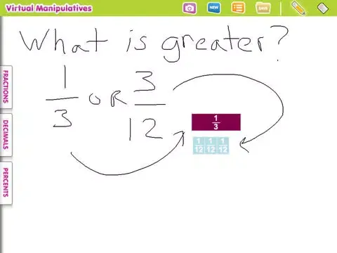 ภาพหน้าจอของ Virtual Manipulatives! iPad 