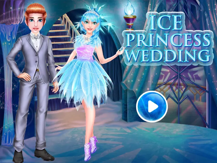 Ice Princess Royal Wedding makeup - Game For Girls Screenshots