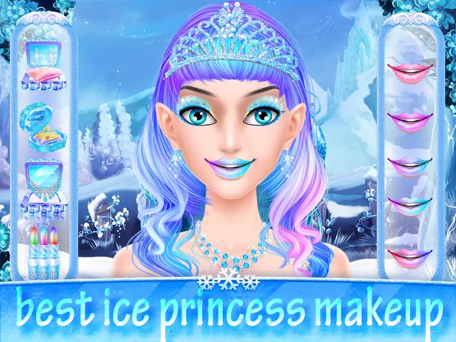 Ice Princess Royal Wedding makeup - Game For Girls Screenshots