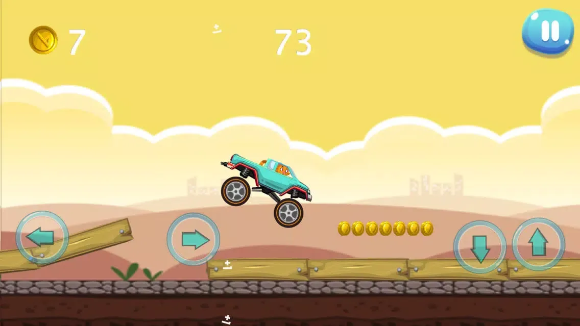 Capturas de pantalla de Monster Truck Hill Climb Race 2