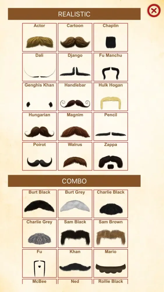 Captures d'écran de Mustache Effects - Add Funny Mustaches to Photos