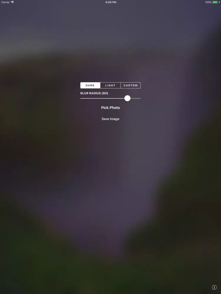 Capturas de tela do Blur - Create Nice Wallpapers iPad 
