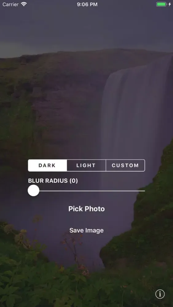 Capturas de tela do Blur - Create Nice Wallpapers