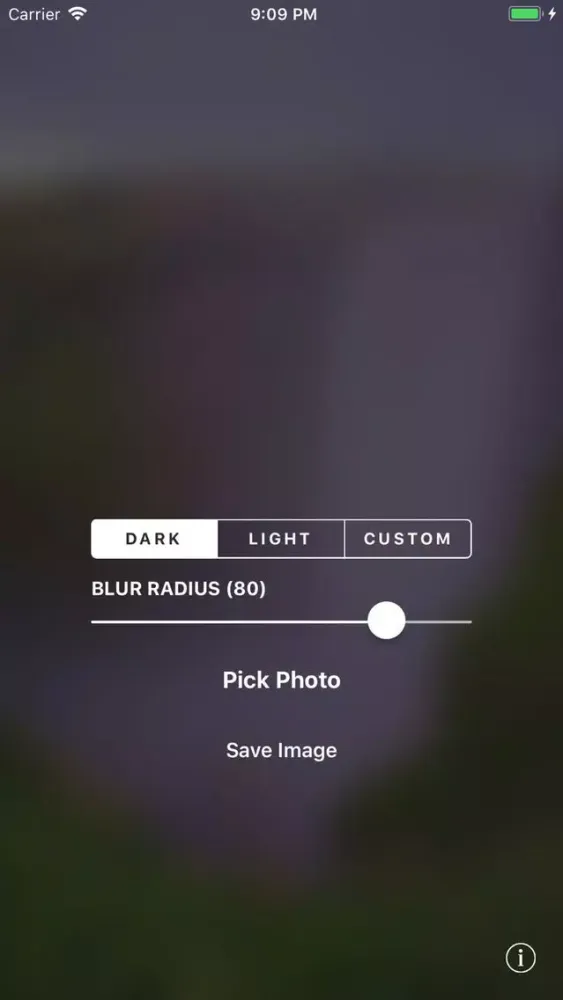 Capturas de tela do Blur - Create Nice Wallpapers