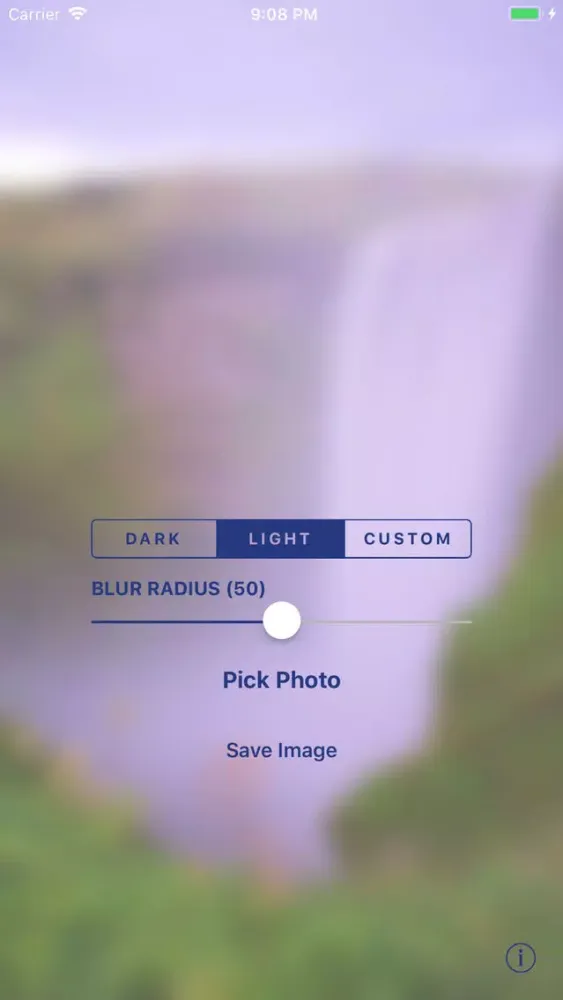 Capturas de tela do Blur - Create Nice Wallpapers