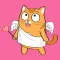 Cute Cartoon Cat Stickers