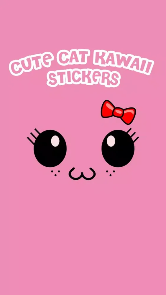 Cute Cat Kawaii Stickers應用截圖