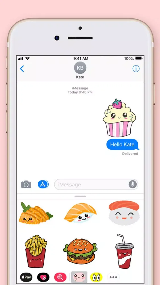 Captures d'écran de Cute Kawaii Stickers
