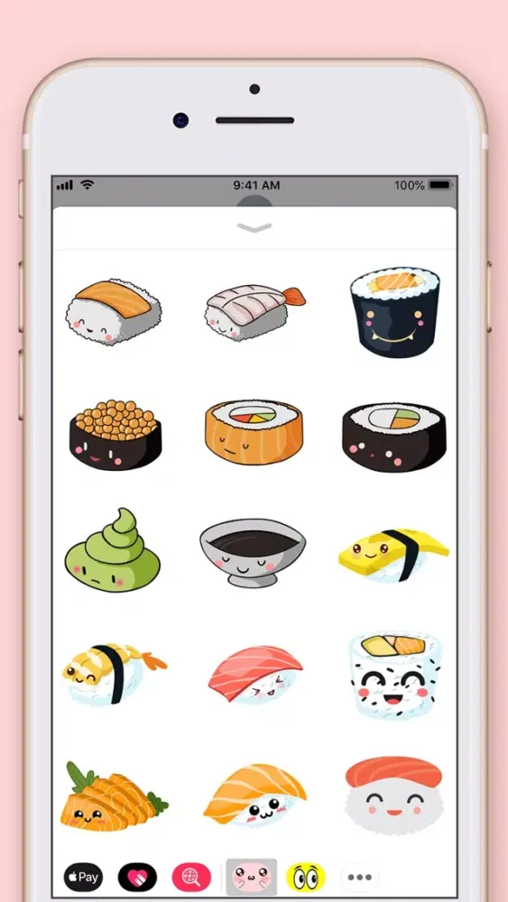 Captures d'écran de Cute Kawaii Stickers