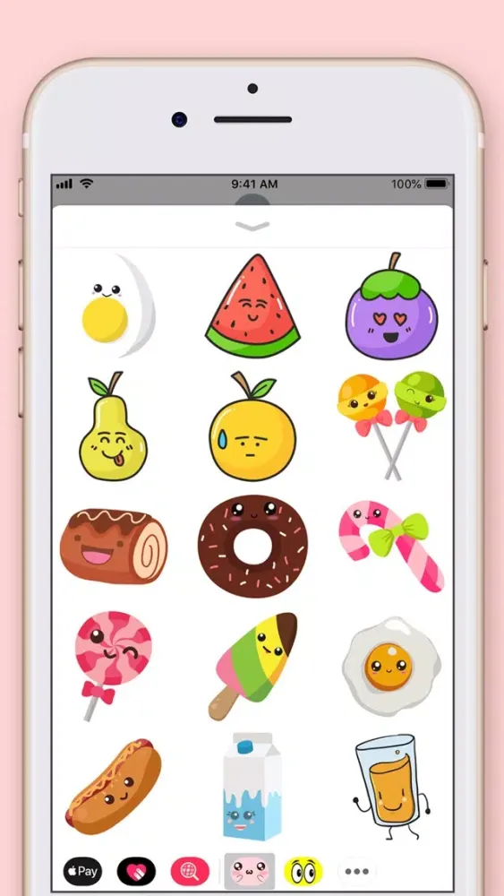 Captures d'écran de Cute Kawaii Stickers