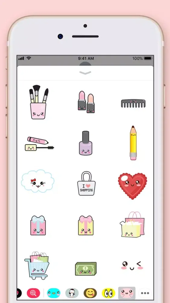 Captures d'écran de Cute Kawaii Stickers