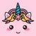 Cute Unicorn Kawaii Stickers