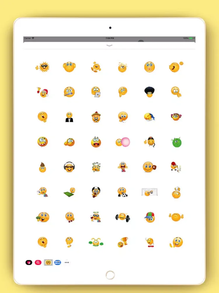 صور Facemoji - Cute Emoji Stickers iPad 