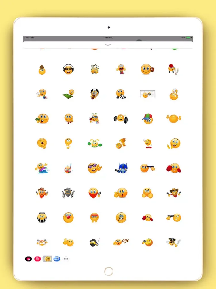 صور Facemoji - Cute Emoji Stickers iPad 
