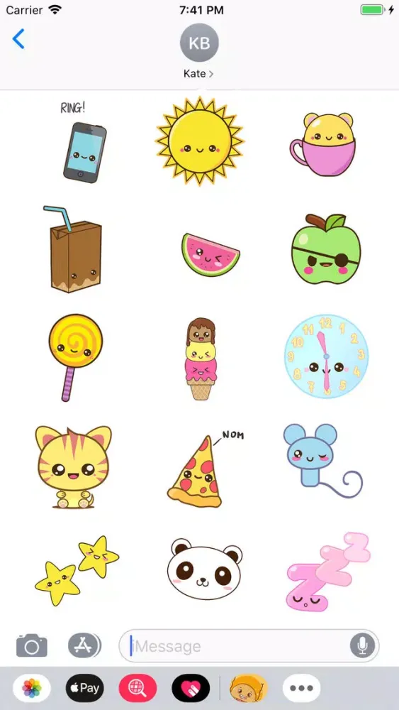 iKawaii - Animated Stickers应用截图