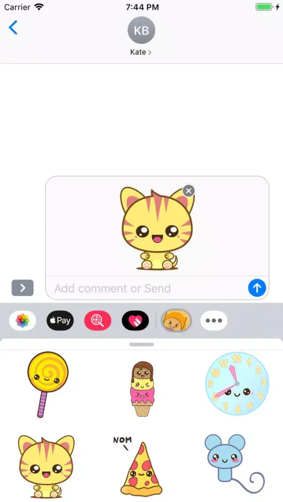 iKawaii - Animated Stickers应用截图