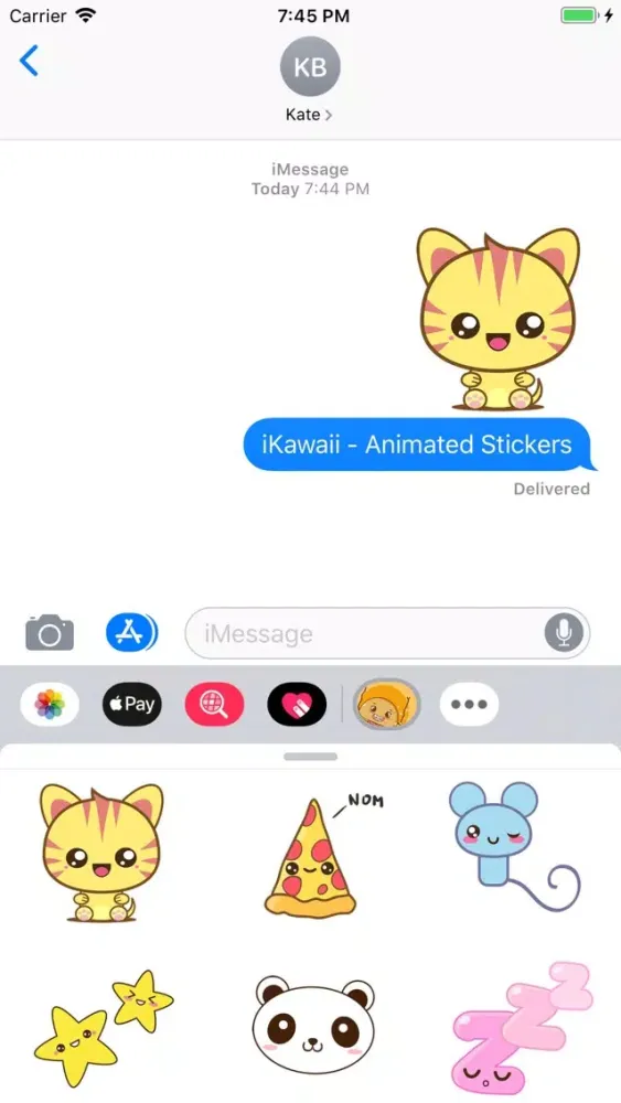 iKawaii - Animated Stickers应用截图