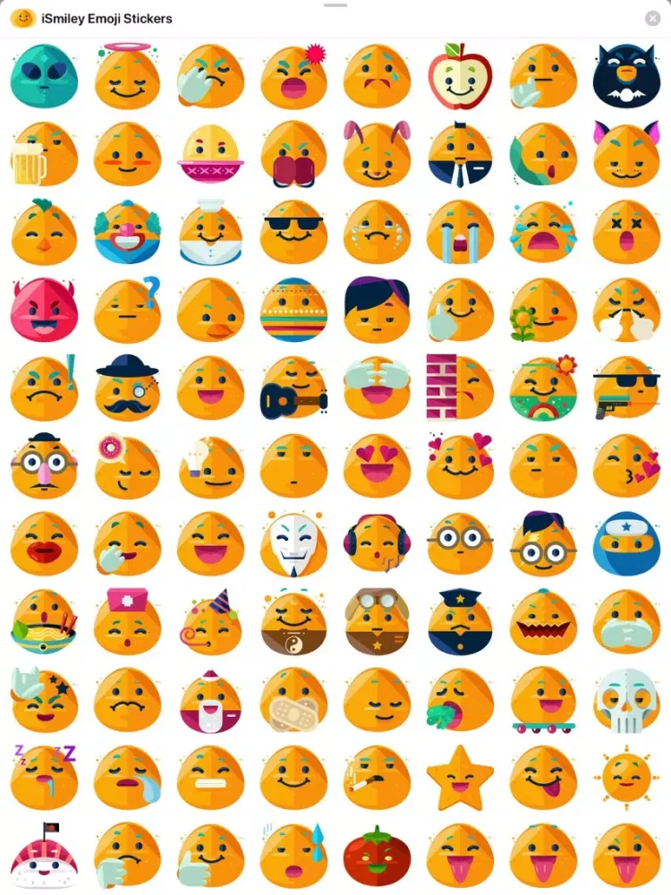 Скриншоты iSmiley Emoji Stickers iPad 