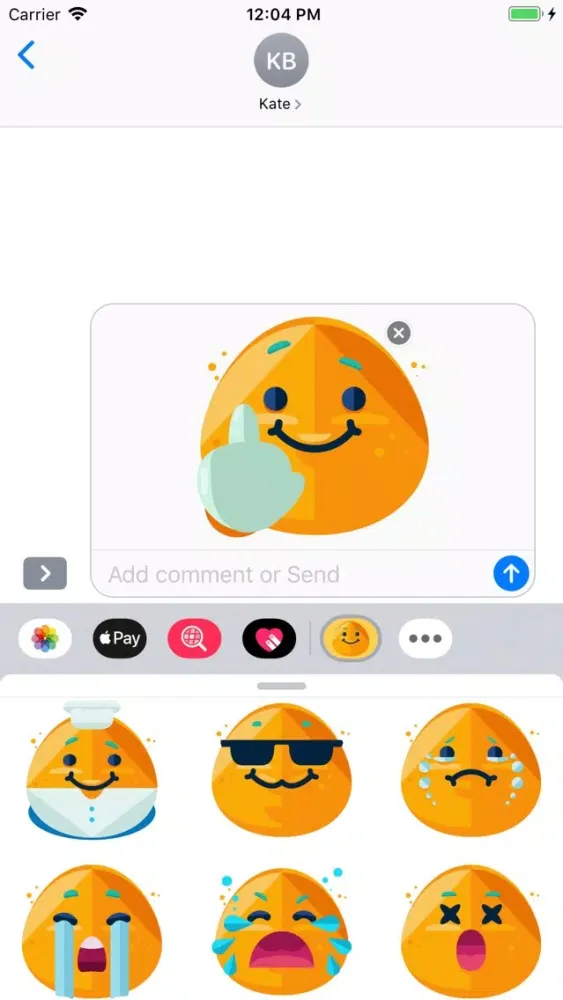 Скриншоты iSmiley Emoji Stickers