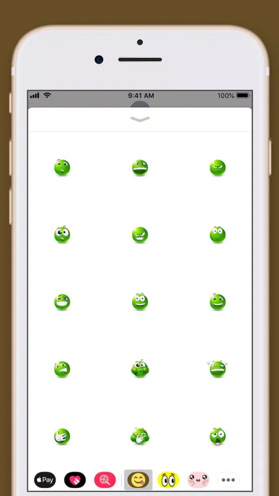 Ảnh chụp màn hình của Smiley Face Emoji Stickers