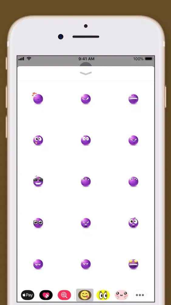 Ảnh chụp màn hình của Smiley Face Emoji Stickers