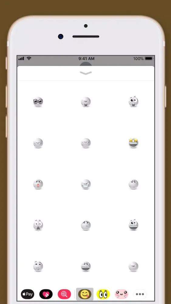 Ảnh chụp màn hình của Smiley Face Emoji Stickers