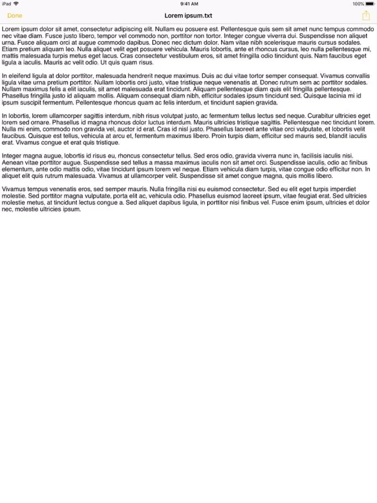 Text Create & Edit iPad  Screenshots