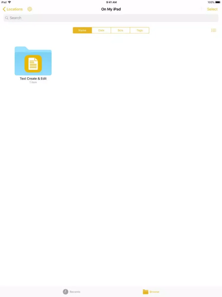 Text Create & Edit iPad  Screenshots