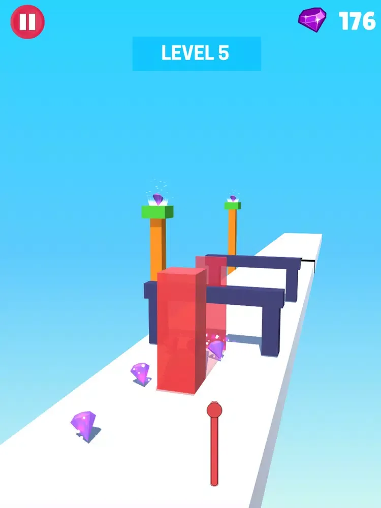 Ảnh chụp màn hình của Candy Crawl - Jelly Shifting ! iPad 