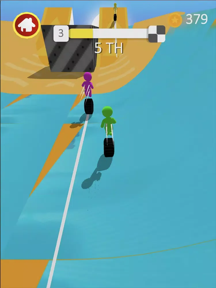 Captures d'écran de Ultimate Fall Race 3d ! iPad 