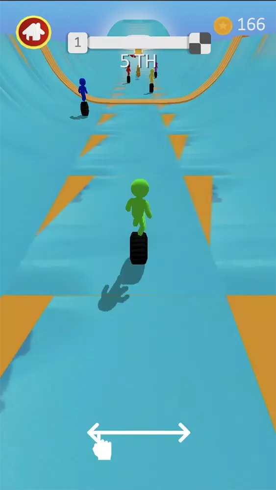 Captures d'écran de Ultimate Fall Race 3d !