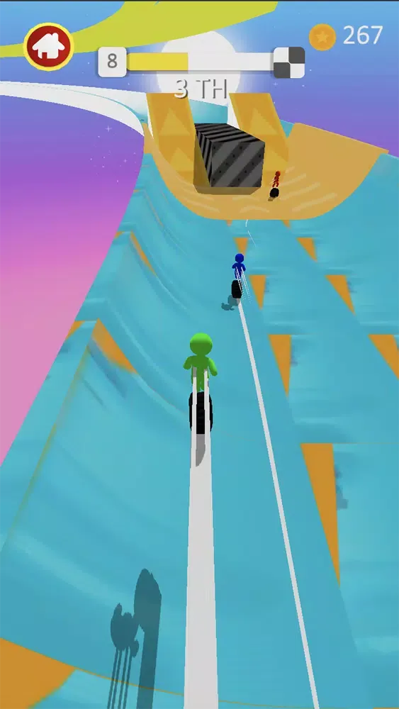Captures d'écran de Ultimate Fall Race 3d !