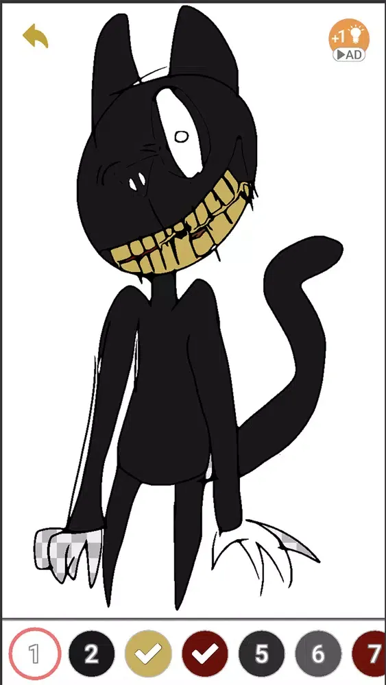 Coloring cartoon cat Fanart ! Screenshots