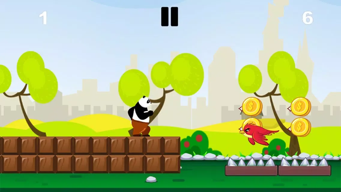 Zrzuty ekranu Jungle Panda castle Run