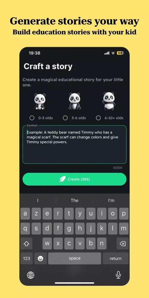 PandaWhispers: Kids Story Time應用截圖