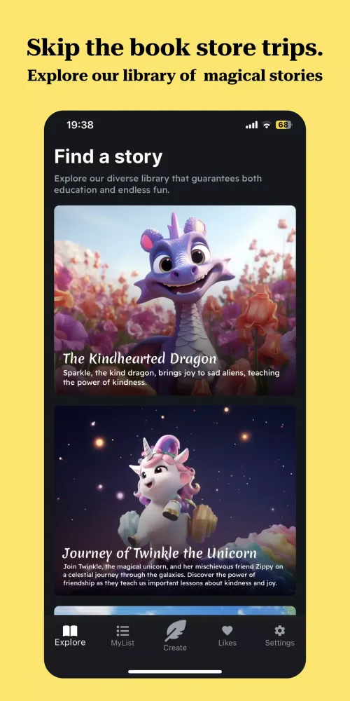 PandaWhispers: Kids Story Time應用截圖