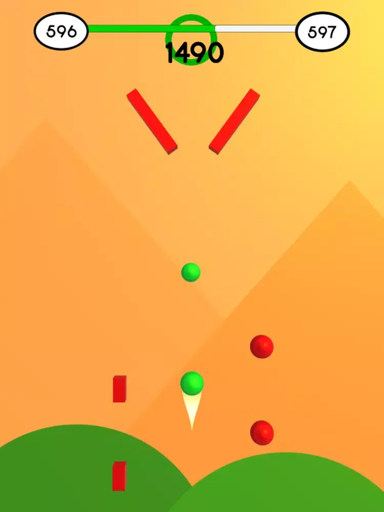 Скриншоты Floaty Ball 3D iPad 