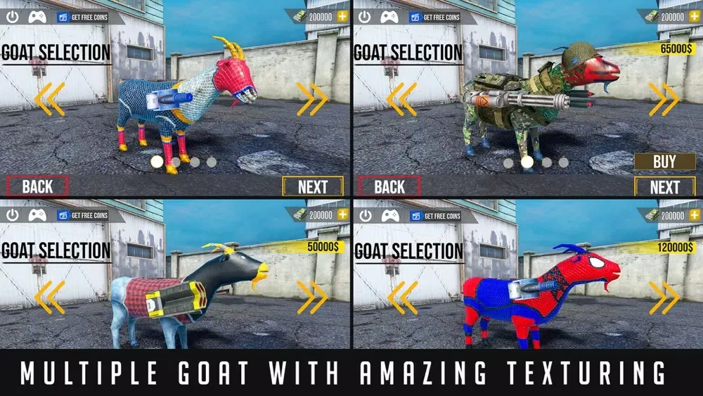 Capturas de tela do Goat Team Death Match Shooting